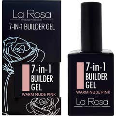La Rosa Builder Gel 7 In 1 Warm Nude Pink 15 ml