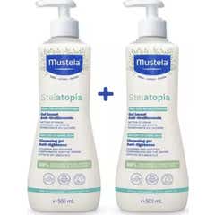 Mustela Stelatopia Gel Lavante 2x500ml