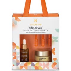 Sesderma Crea Tu Luz Pack C-Vit Crema + Sérum + 3 Ampollas