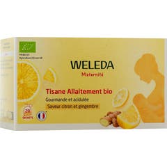 Weleda Tisana Lactancia Bio Limón y Jengibre 20 Sobres