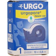 Urgo Urgopore Giant Hechtape 2,5 cm x 12 m