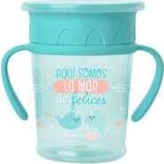 Saro Mr Wonderful Vaso Antigoteo con Asas 270ml