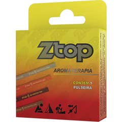 Ztop Pulseira Aromaterapia Anti Mosquitos Vermelha 1 Unidade