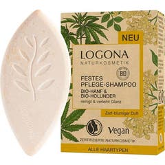 Logona Champú Sólido de Cáñamo y Sauco Bio 60 g
