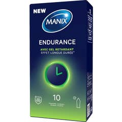 Manix Endurance Preservativo Efecto Retardante 10 uds