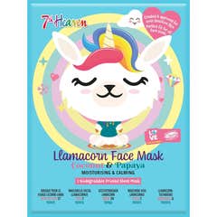 7th Heaven Llamacorn Face Mask Coconut & Papaya 26.6 g
