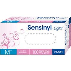Guante Sensinyl Vinyl Powder 7/8"