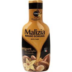 Malizia Bath Foam Argan y Vainilla 1000 ml