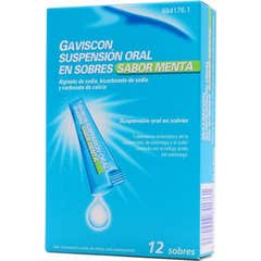 Gaviscon Menta 10ml 12 sobres