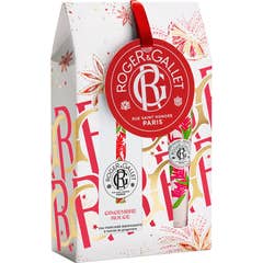 Roger & Gallet Jengibre Rojo Set Navidad 2023 Agua + Crema Manos