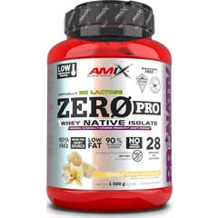 Amix ZeroPro Protein Doble Chocolate Blanco 1kg