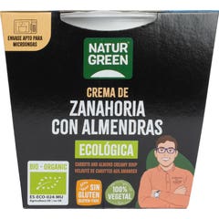 Naturgreen Crema Ecológica De Zanahoria Y Almendras 310 G