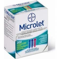 Microlet 200 lancetas color