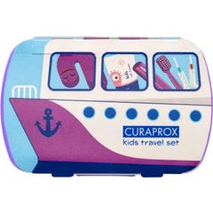 Curaprox Kids Travel Kit Roxo 6-12 Anos
