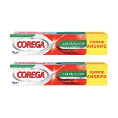 Corega Extra Fuerte 2x70 gr