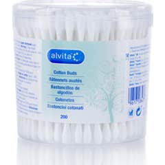 Alvita Tamponi di Cotone 200 Unità