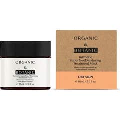 Organic & Botanic Turmeric Superfood Restoring Treatment Mask 60ml
