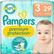 Pampers Premium Protection Pañales T3 98uds