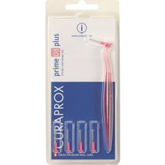 Curaprox Prime 08 Plus Fine Toothbrushes Pink Handle 5uds
