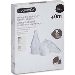 Suavinex® nasale aspirator reserveonderdelen 10uds