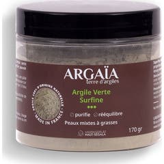 Argaia Arcilla Verde Super Fina Polvo 170g