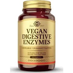 Solgar Vegan Enzimas Digestivas 250comp Solgar Vegan Enzimas Digestivas 250comp