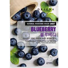 Orjena Natural Moisture Mask Sheet Blueberry 23ml
