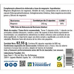 Vitaminas y Minerales Bisglicinato de Magnesio 90vcaps