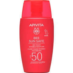 Apivita Bee Sun Safe Fluido Facial Invisible Dry Touch SPF50+ 50ml