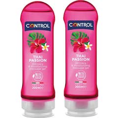 Control Pack Thai Passion Gel de Masaje 2x200 ml