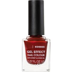 Korres Gel Effect Nail Colour 58 Velour Red 11ml