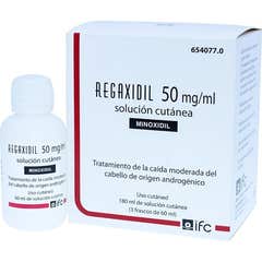 Regaxidil 50mg/ml Minoxidil Solución Cutánea 3x60ml
