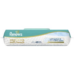 Pampers Aqua Soft Touch Babydoekjes 48 stuks