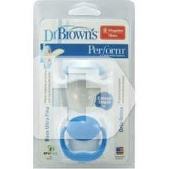 Dr Brown's chupete tetina silicona Prevent color azul 1ud