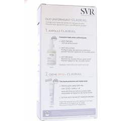SVR Clairial Zestaw Ampułka Przeciwplamkowa 30 ml + Krem SPF50 40 ml