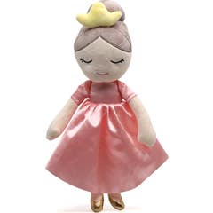 Kiokids Knuffel Prinses Roze 40 cm