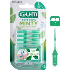 Gum Interdentales Soft Picks Comfort Flex Mint Large 671 40uds