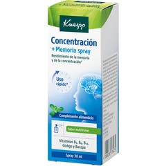 Kneipp Concentración + Memoria Spray 30ml