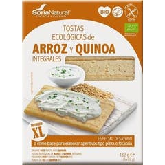 Soria Natural Tostas Eco de Arroz y Quinoa Bio 132g
