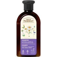 Green Pharmacy Champú Manzanilla Aceite de Lino 350 ml