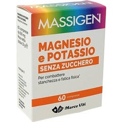 Marco Viti Massigen Magnesio e Potassio Senza Zucchero 60comp
