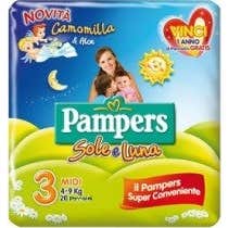 Pampers Sole & Luna Midi 20Pcs