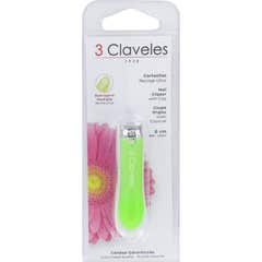 3 Claveles Coupe-Ongles avec Capuchon 6cm 1ud