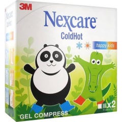 3M Nexcare Coldhot Happykids 11X12Cm 2Ud