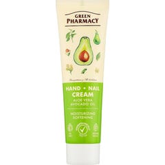 Green Pharmacy Crema de Manos y Uñas Aloe Vera Aguacate 100 ml