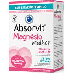 Absorvit Magnésio Complex Especial Mulher 30 comp + 30 caps