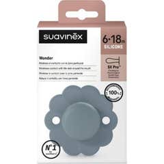 Suavinex Wonder SX Pro Silicon Pacifier 6-18M Spring Lake 1ud