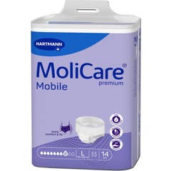 Hartmann MoliCare Premium Mobile 8 Gotas Talla L 14 uds