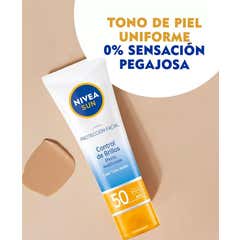 Nivea Sun Crema Solar Facial Control Brillos SPF50 40ml