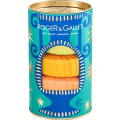 Roger & Gallet Trío Set Jabón Bienestar Vanille Néroli Osmanthus